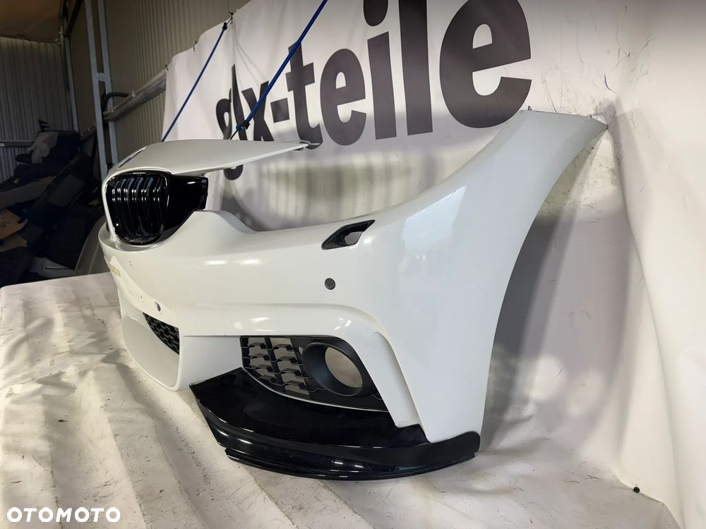 BMW 4 F32 F33 M Pakiet Zderzak Przód Przedni 4xPDC Sprysk Kolor:A300 13-17 - 3