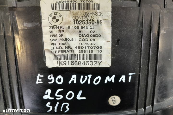 Ceasuri bord 1025350-85 1025350-85 BMW Seria 3 E90 [2004 - 2010] Seda - 4