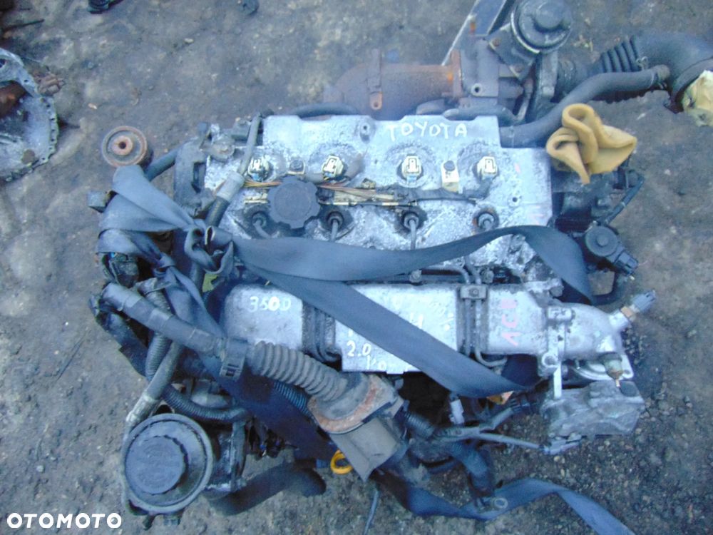 Silnik toyota Prius avensis rav4 2,0 D4D kod 1CD 116 km kompletny jak na foto - 11