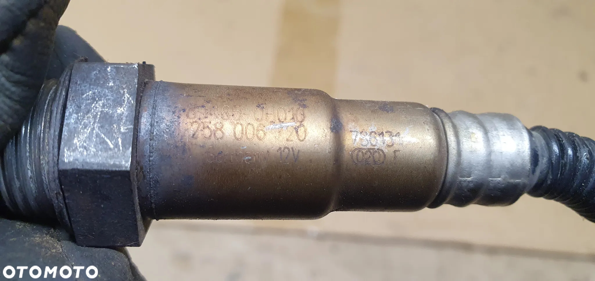 Sonda lambda czujnik Toyota Aygo 1.0 89465-0H010 0258006720 - 8