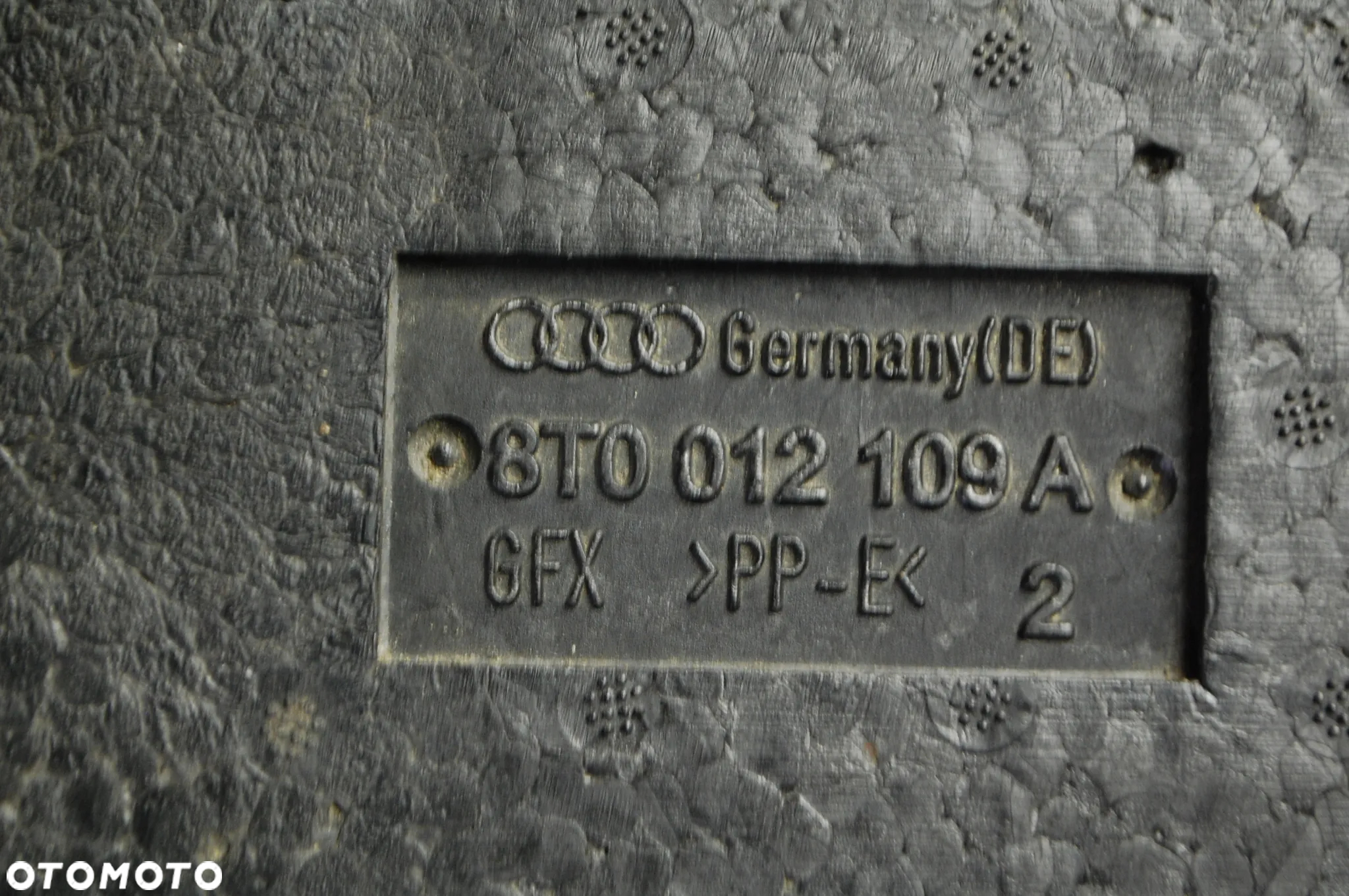 STYROPIAN WKŁAD BAGAŻNIKA 8T0012109A AUDI A4 B8 SEDAN - 3