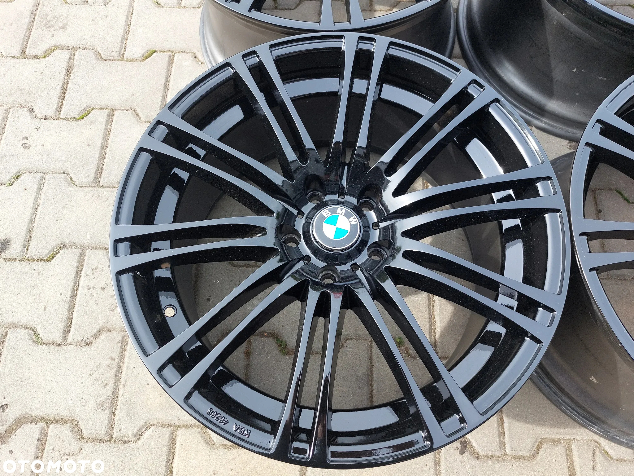 BMW E60 E61 E65 FELGI ALUMINIOWE R19 9.5J ET35 5X120 PROSTE! JAK NOWE! - 2