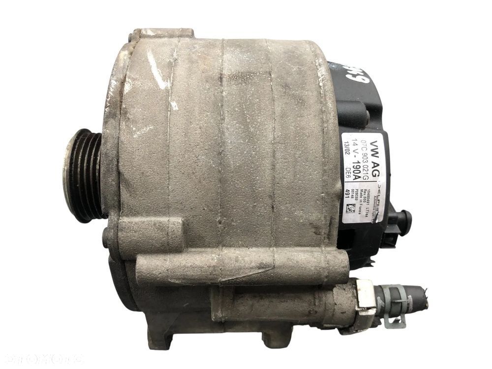 P-5949. Alternator 07C903021G 7PK 190A Vw Phaeton 3.2 Benz (2002 – 2016) - Gwarancja Wysyłka - 3