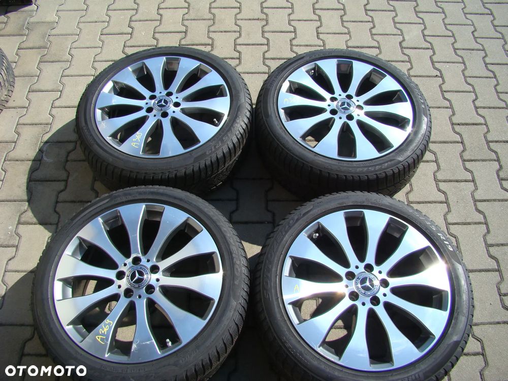 a369 5x112 Mercedes-Benz Vito V-klasa W447 8jx19 245/45 opony zima czujniki - 1