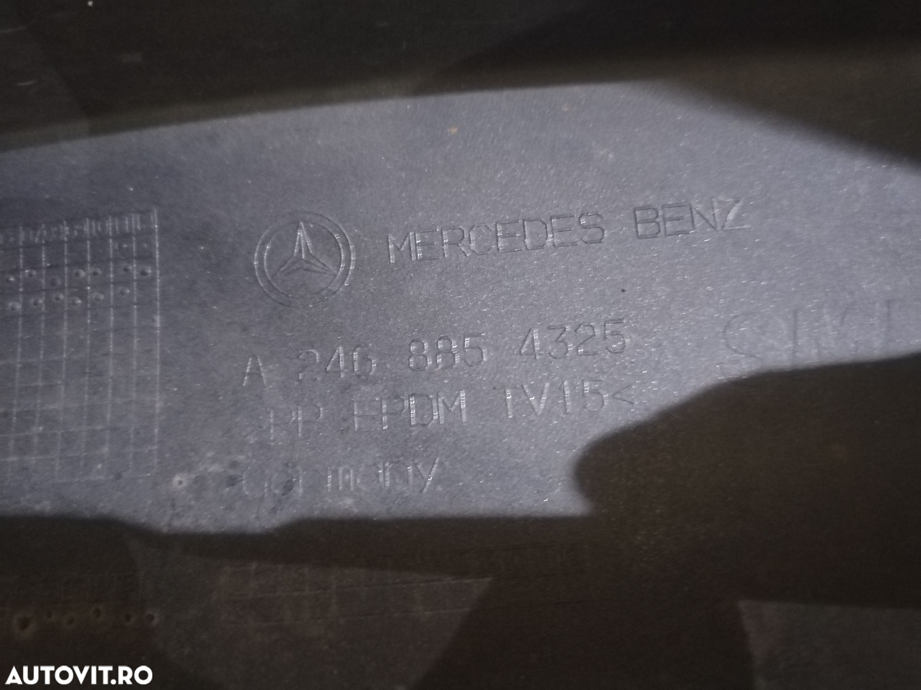 Bara fata Mercedes B-Class W246, facelift, 2015, 2016, 2017, 2018, cod origine OE A2468854325. - 12