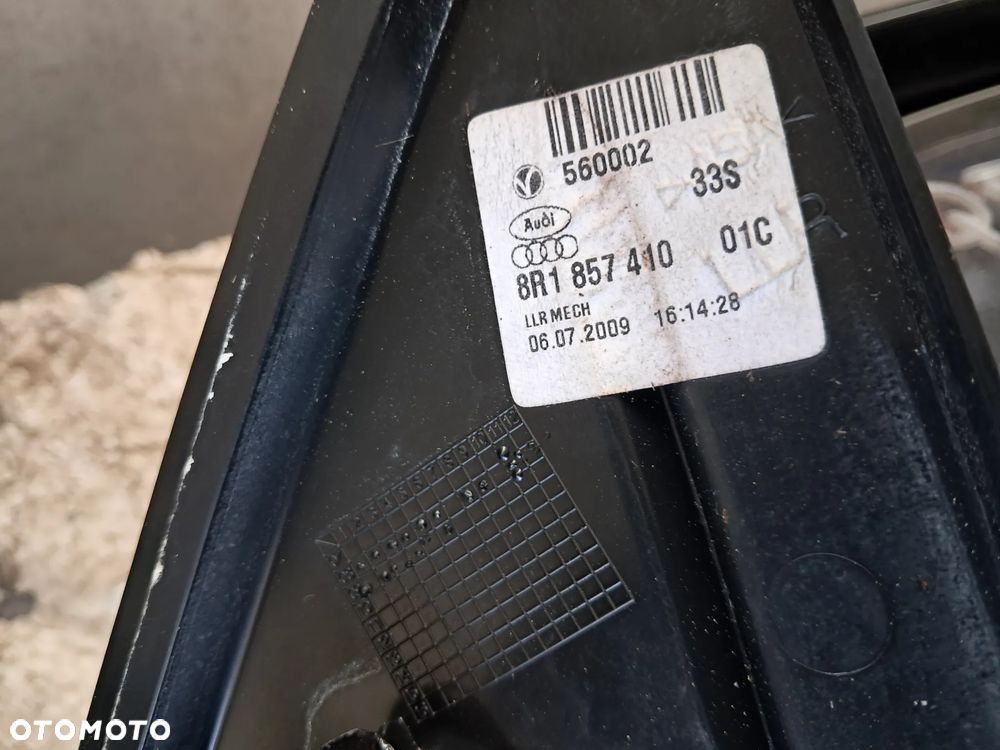 Audi Q5 8R lusterko zewnętrzne lewe 8R1857410 - 5