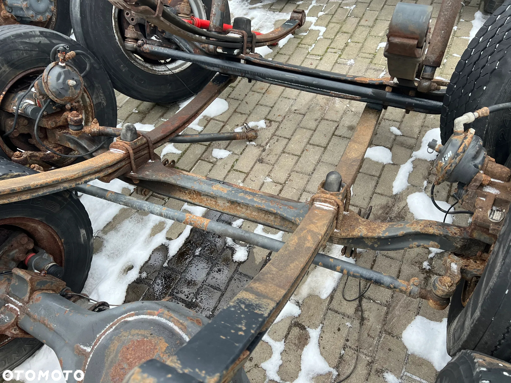 Oś przednia VL2/2 Mercedes Axor Atego 17.5 - 2