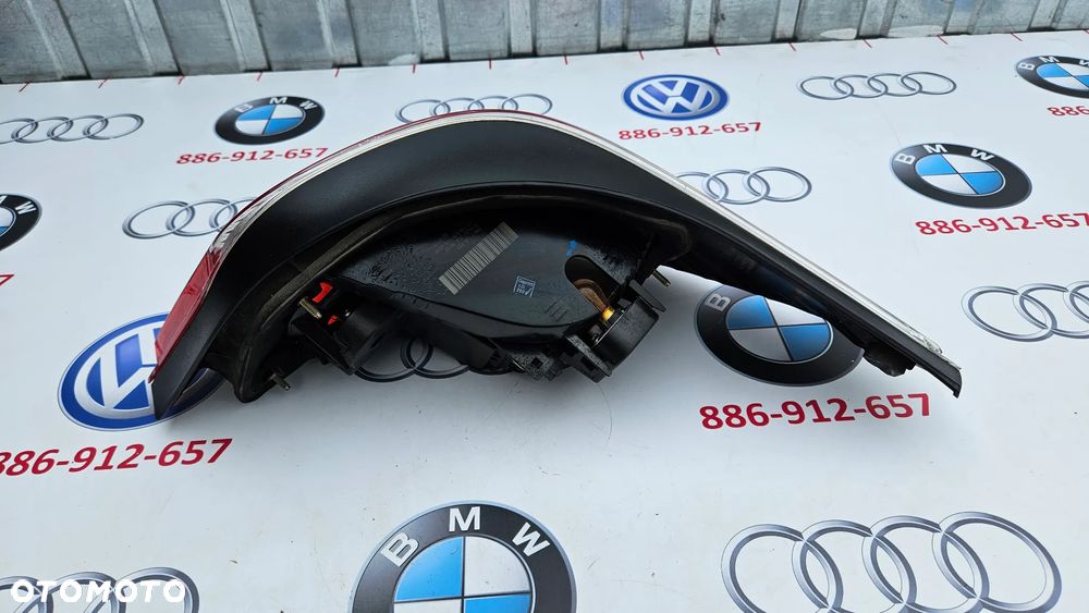 BMW 5 E60 SEDAN 2003-2007 Kompletna lampa tył lewy Lampa tylna lewa kierunkowskaz biały 7165737 EUROPA - 5