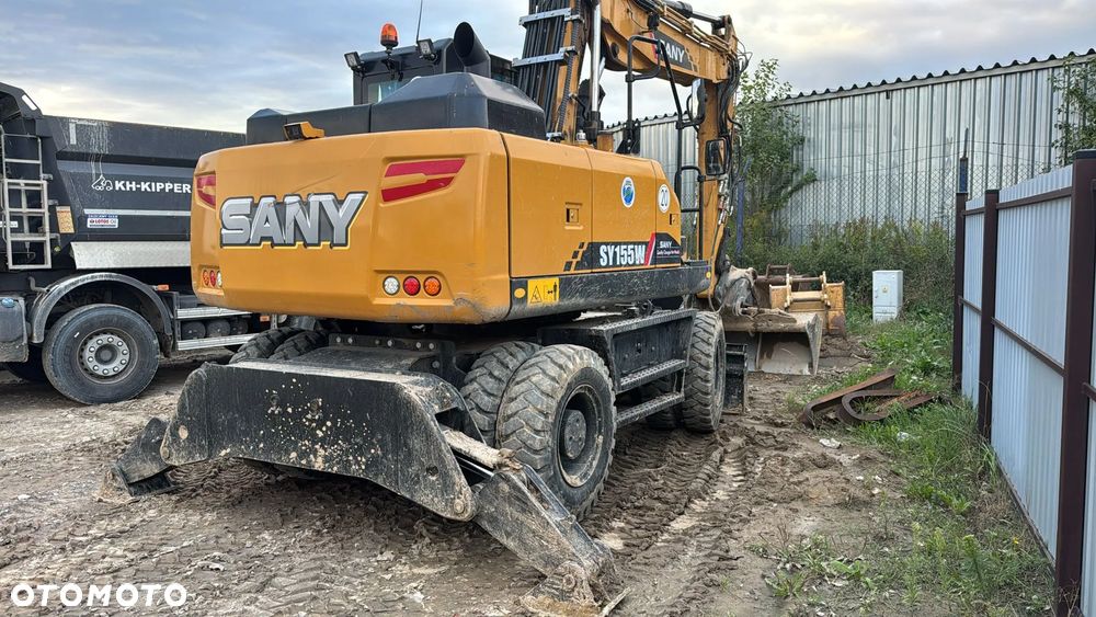 Sany SY155W Kołowa 3 Łyżki - 5