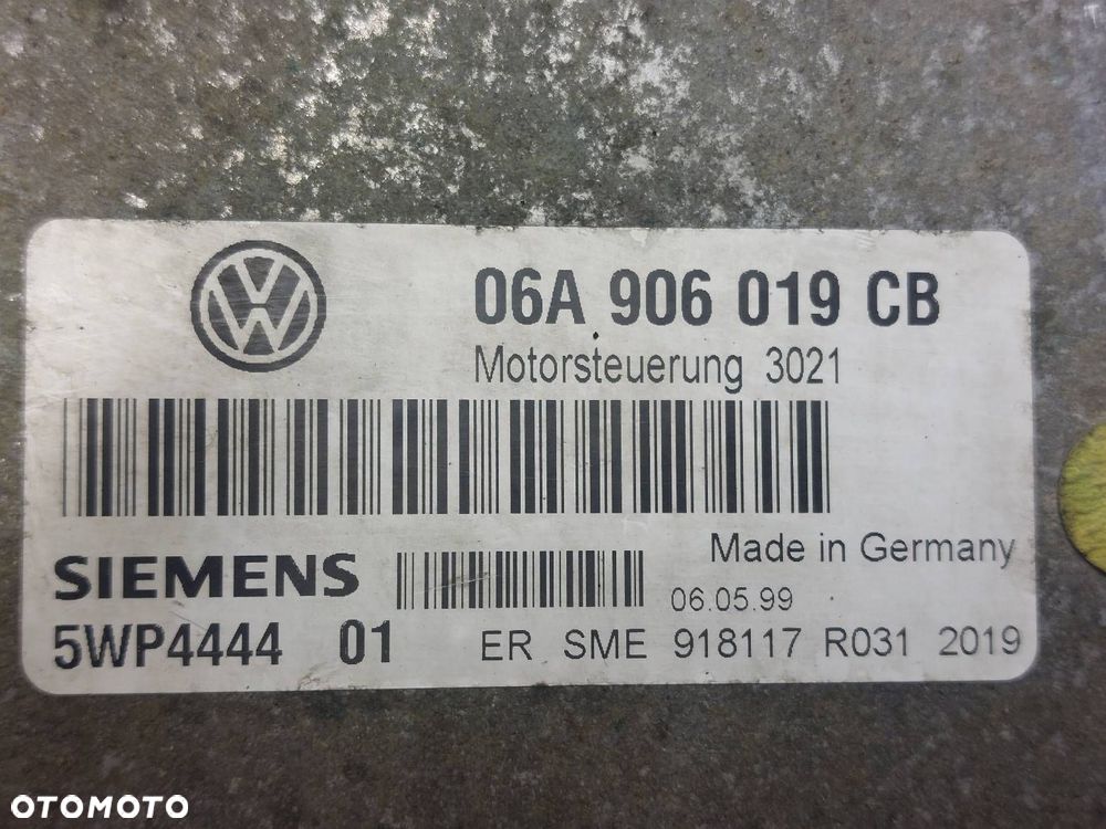 ZESTAW STARTOWY SEAT TOLEDO II 06A906019CB 1M0920820A 4B0905851C - 2