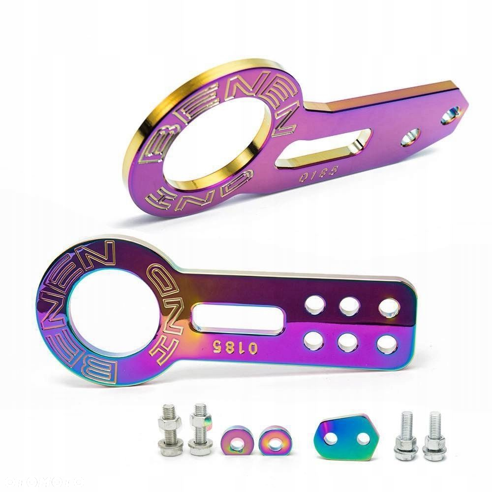 Tow Hook ala BENEN hak / przód + tył / neochrome - 2