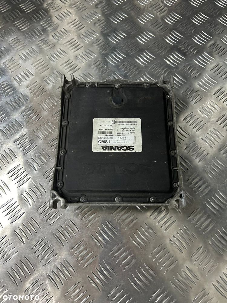 KOMPUTER STEROWNIK ZAWIESZENIA PODWOZIA ECU CMS1 SCANIA NTG - 1