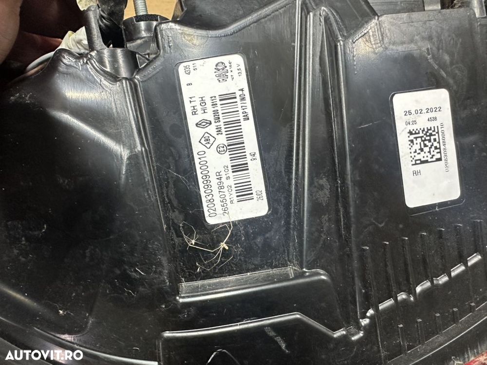 Stop dreapta spate complet RENAULT CAPTUR 2 an 2022 cod 265507894R - 6