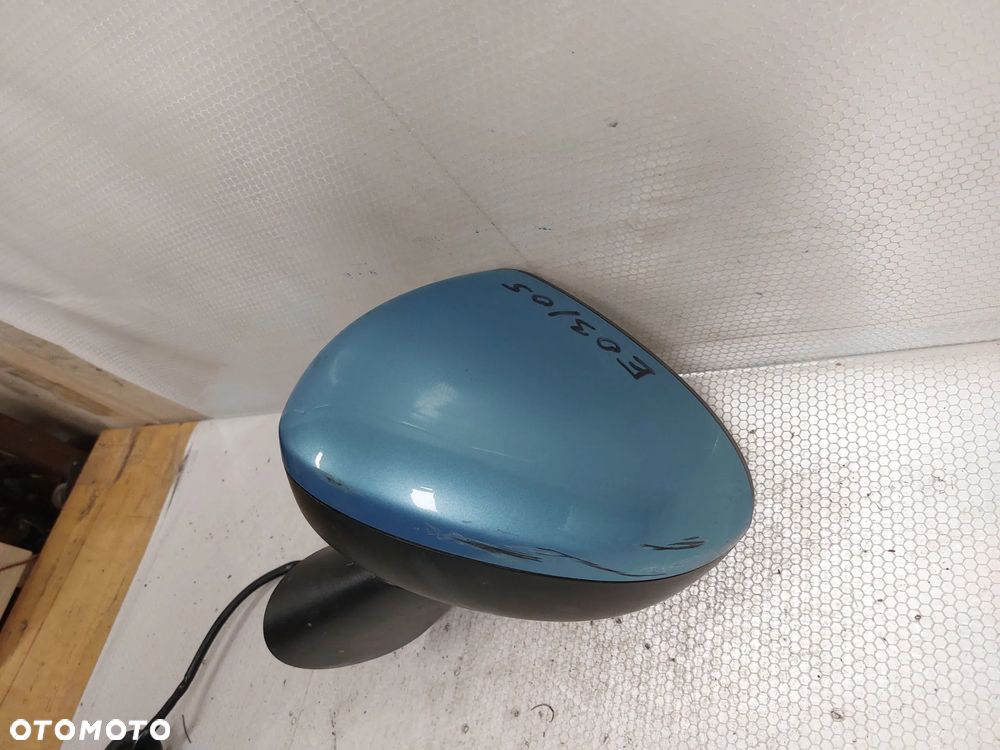 - LUSTERKO ELEKTRYCZNE LEWE OPEL MERIVA B 2 II Z21Z BŁEKITNY 5PIN - 2