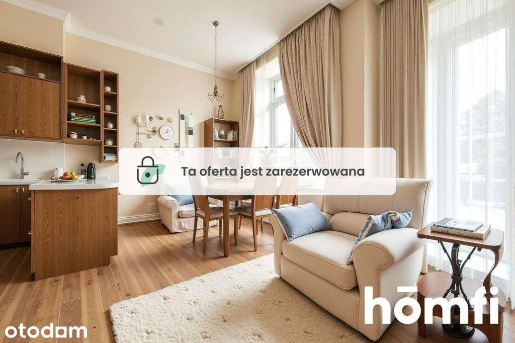 Kameralne 2 pokoje w kamienicy w ścisłym centrum.