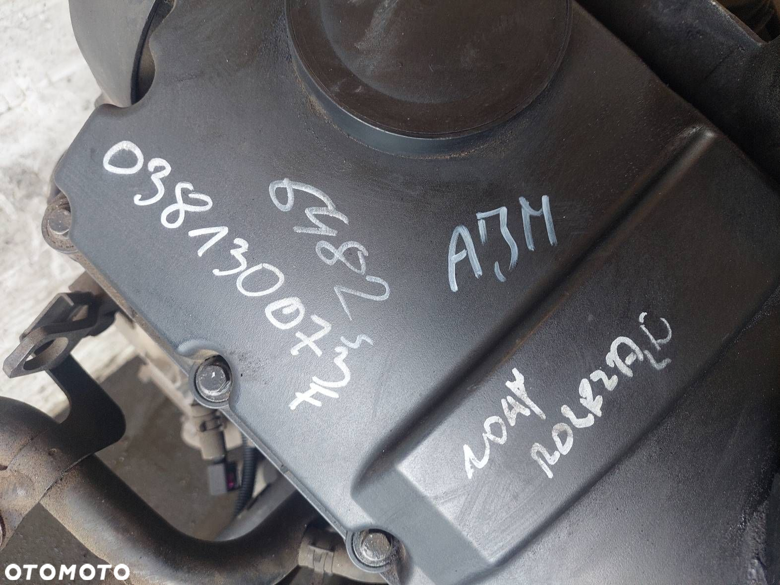 SILNIK DIESEL + POMPOWTRYSKI TURBO AUDI A4 B5 1.9 TDI AJM 038130073F - 2