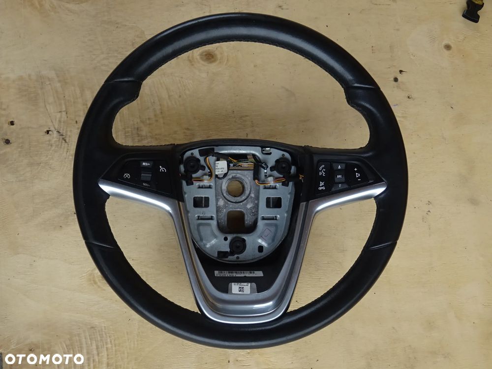 KIEROWNICA MULTIFUNKCJA SKÓRA OPEL ASTRA J ZAFIRA C, MERIVA B, MOKKA, INSIGNIA - 5