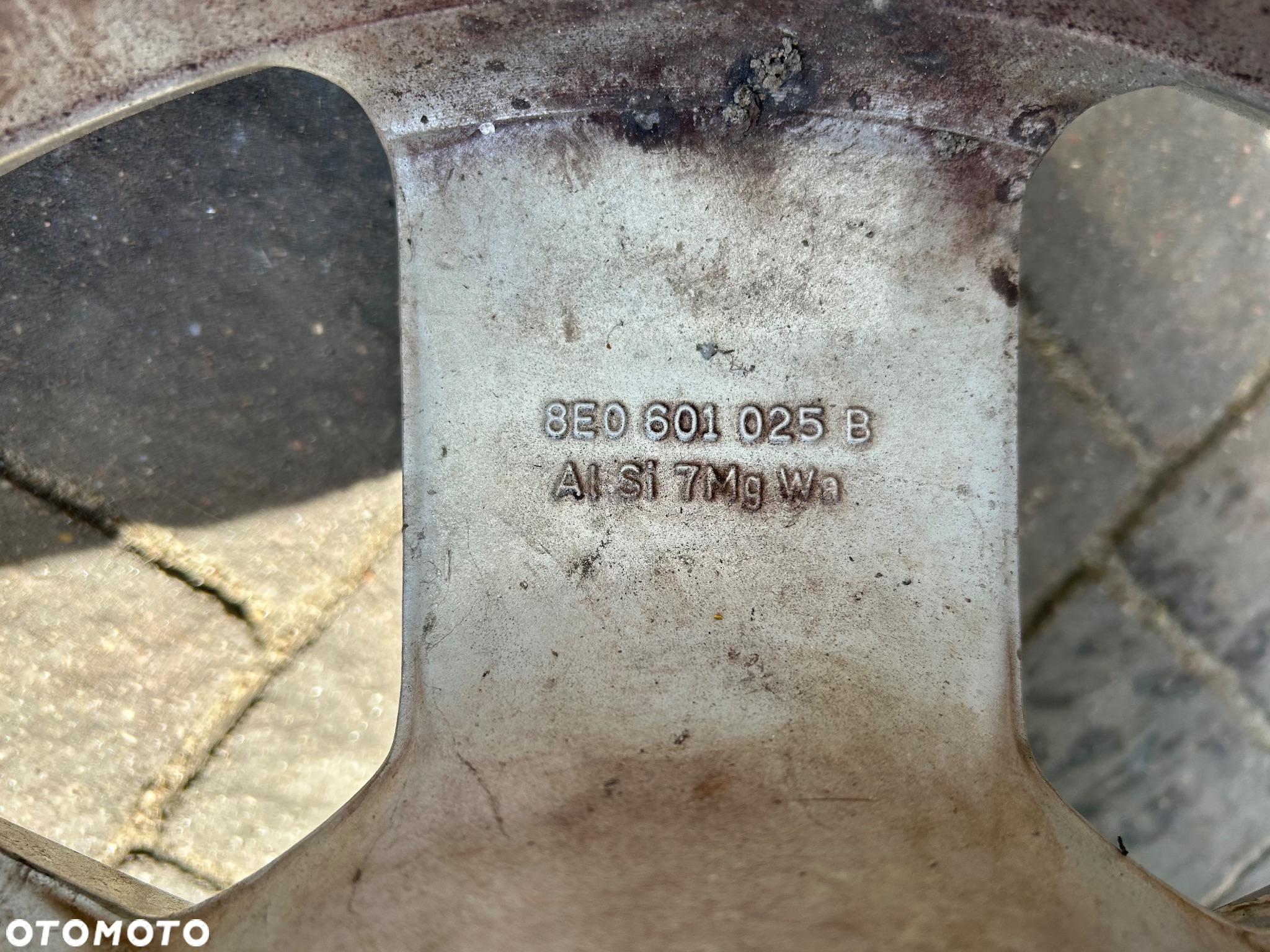 felgi AUDI 16 et42 5x112 8e0601025b ORG, - 3