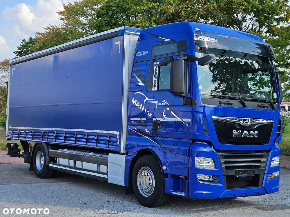 MAN TGX 18.430 / FIRANKA / WINDA / KLIMA POSTOJOWA / 300TYŚ PRZEBIEG / 2020 /E6 / KLIMA POSTOJOWA  / SPROWADZONY / JAK NOWY / AUTOMAT - 10