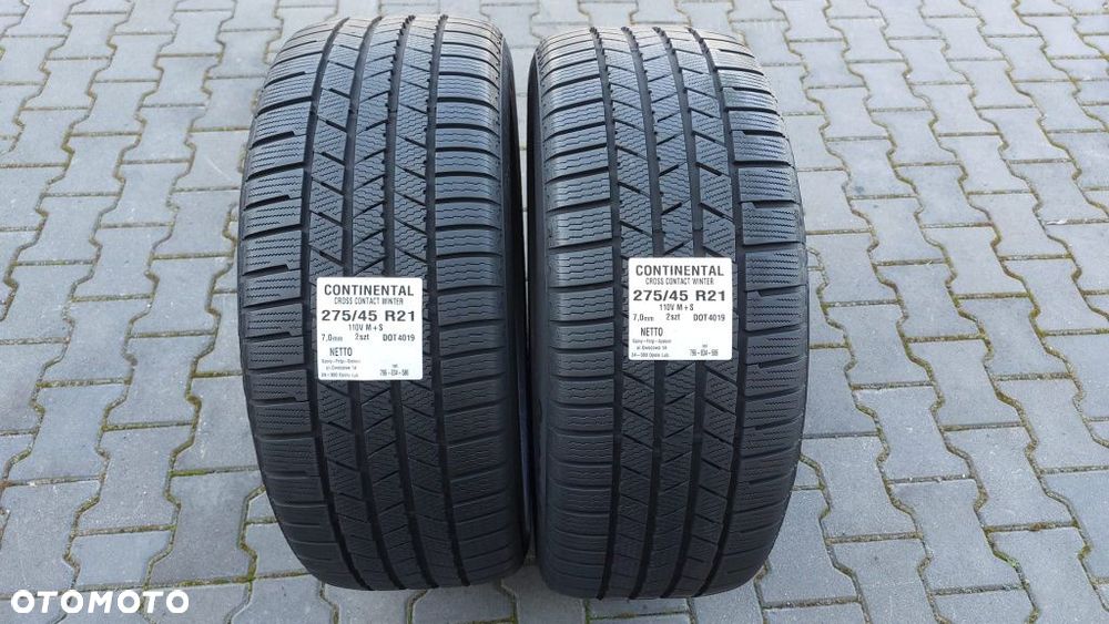 Opony Continental 275 45 R21
