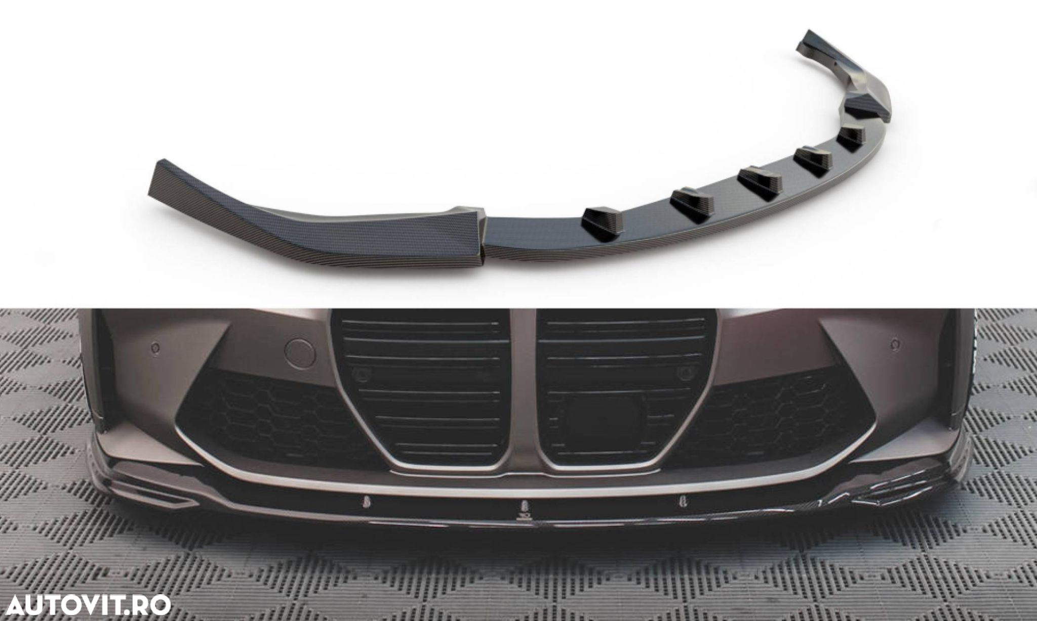 Pachet Exterior Prelungiri compatibil cu BMW M3 G80 Sedan Maxton Design Carbon - 21