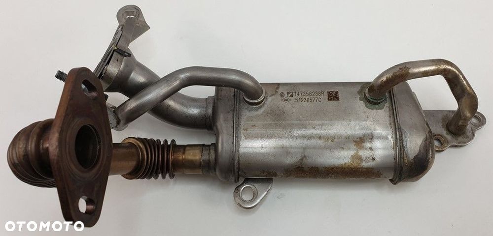 CHŁODNICZKA SPALIN MERCEDES W176 CDI 147358238R - 2