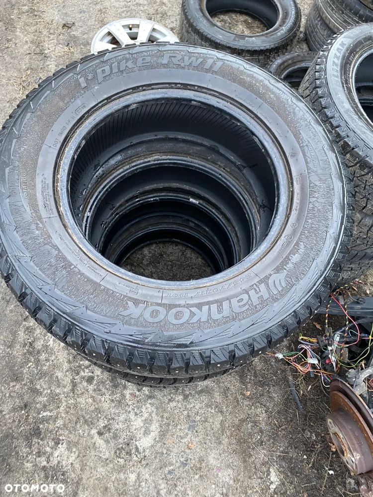 Opony zimowe Jeep Patrol Pajero L200 4X4 z kolcami HANKOOK 245/70/17 - 4