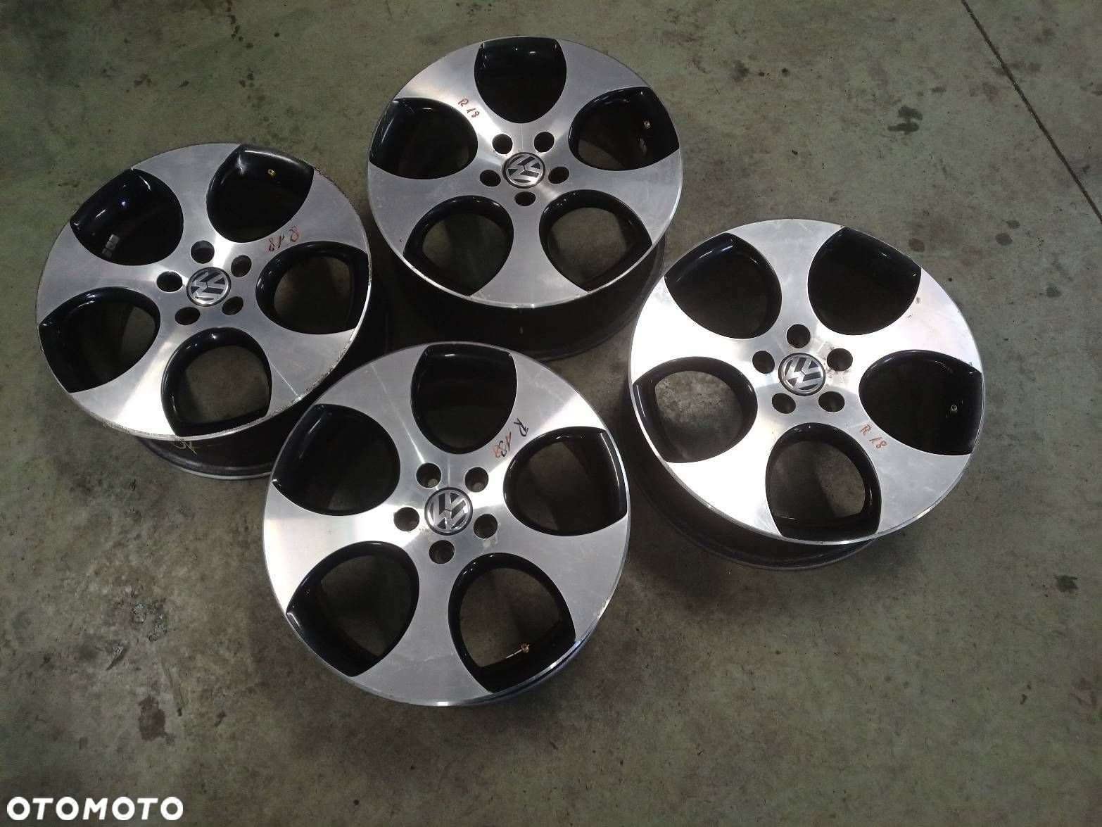 FELGI ALUMINIOWE GTI R18 5X112 VOLKSWAGEN GOLF V - 1