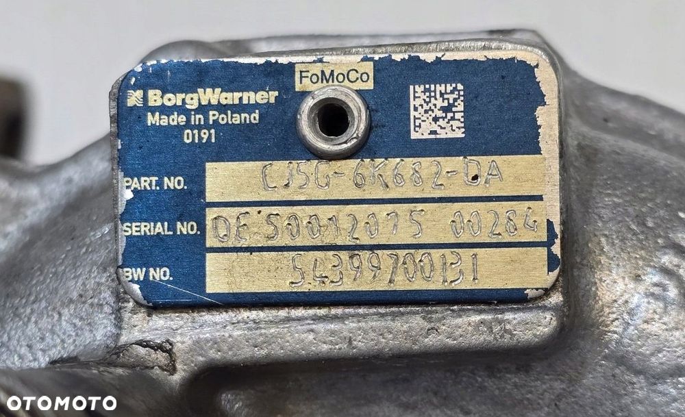 turbosprężarka turbina grand c-max ii mk2 1.6 ecoboost cj5g-6k682-da - 3