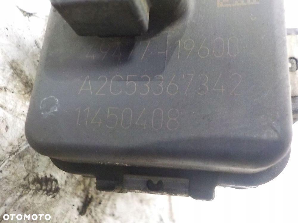 JAGUAR XF X250 2.2D NASTAWNIK TURBINY AKTUATOR 49477-19600 A2C53367342 - 3