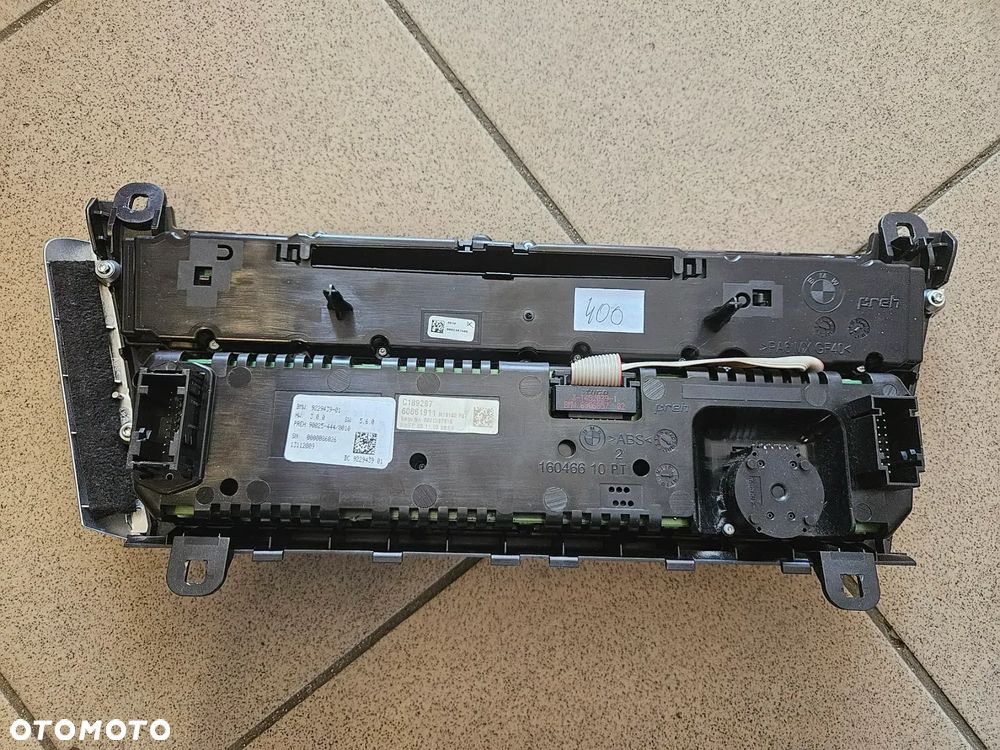BMW 5 / F10 F11 LCI - PANEL KLIMATYZACJI RADIA KLIMATRONIC - 2