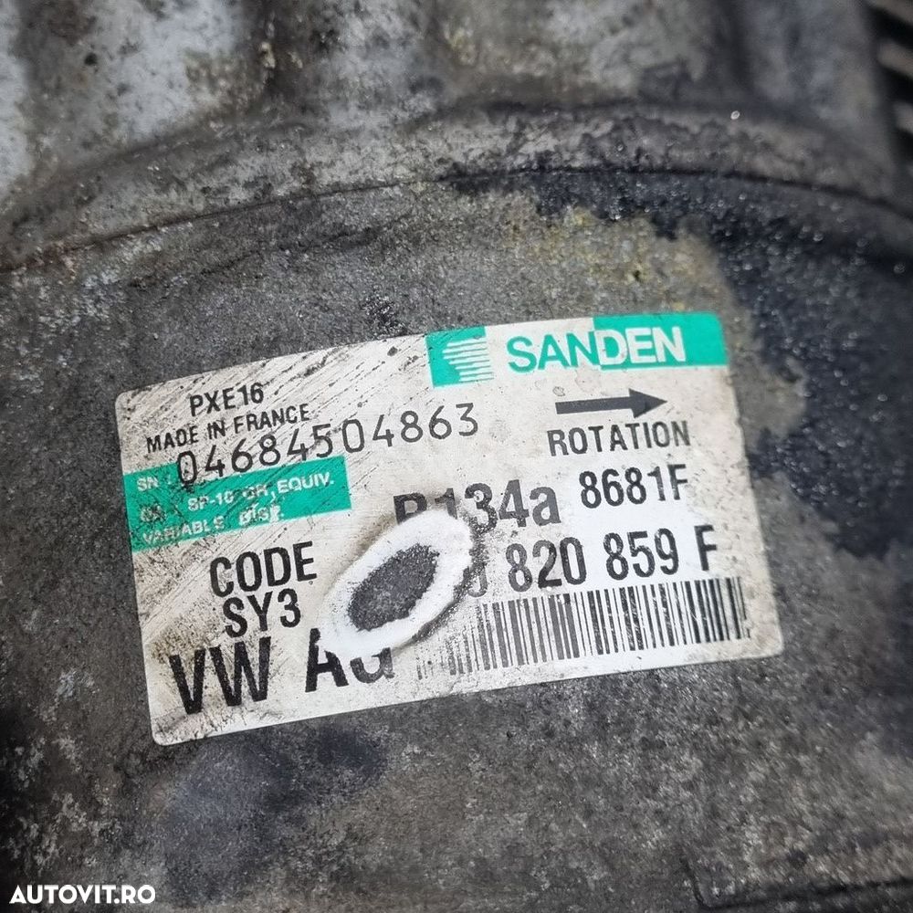 Compresor clima Volkswagen Tiguan 5N 2.0 TDI 2008 - 2011 140CP CFFB (1457) Diesel Codul ... - 5