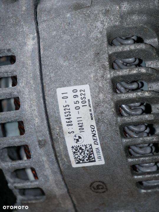 ALTERNATOR BMW F30 2.0B 16' 8645325-01  104211-0590 - 3