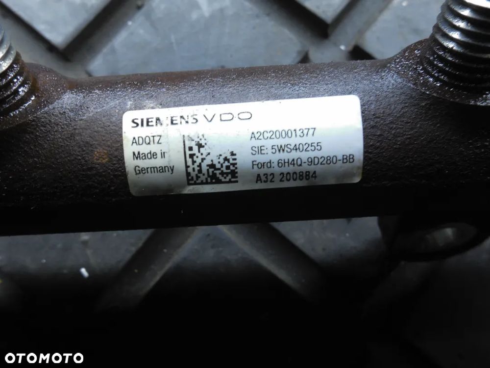 LISTWA WTRYSKOWA RANGE ROVER III L322 3.6 TDV6 07R 6H4Q-9D280-BB - 2