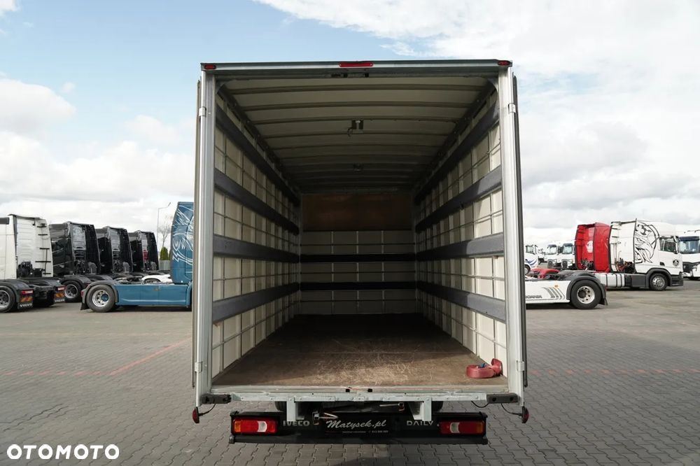 Iveco DAILY 35-180 / KONTENER / AUTOMAT HI-MATIC  / BLIŹNIAK / 2022 / SPROWADZONY - 19