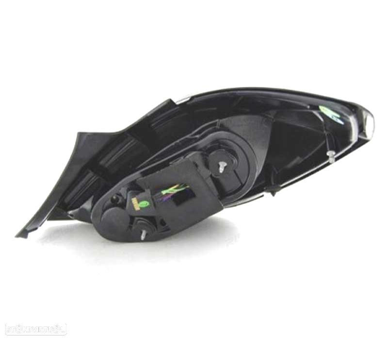 FAROLINS TRASEIROS LED OPEL CORSA D 06-11 VERMELHO ESCURECIDO - 3