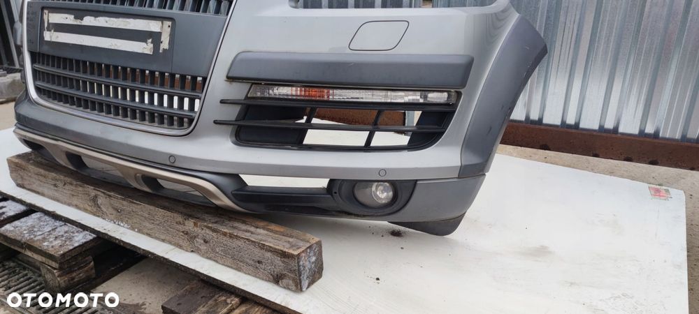 ZDERZAK PRZÓD AUDI Q7 4L CROSS OFF ROAD SPRYSKI PDC LY7G KOMPLET ORYGINAŁ ! - 4