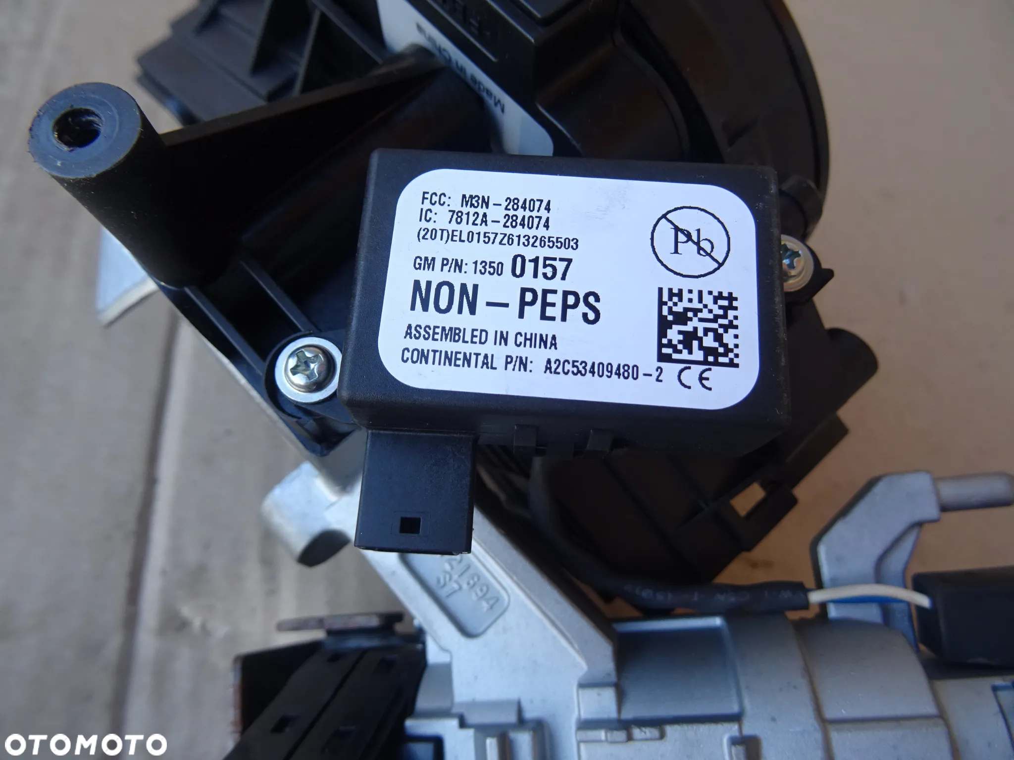 OPEL INSIGNIA ASTRA J ZAFIRA C MODUŁ ANTENA PĘTLA IMMO pin carpass sps programowanie - 11