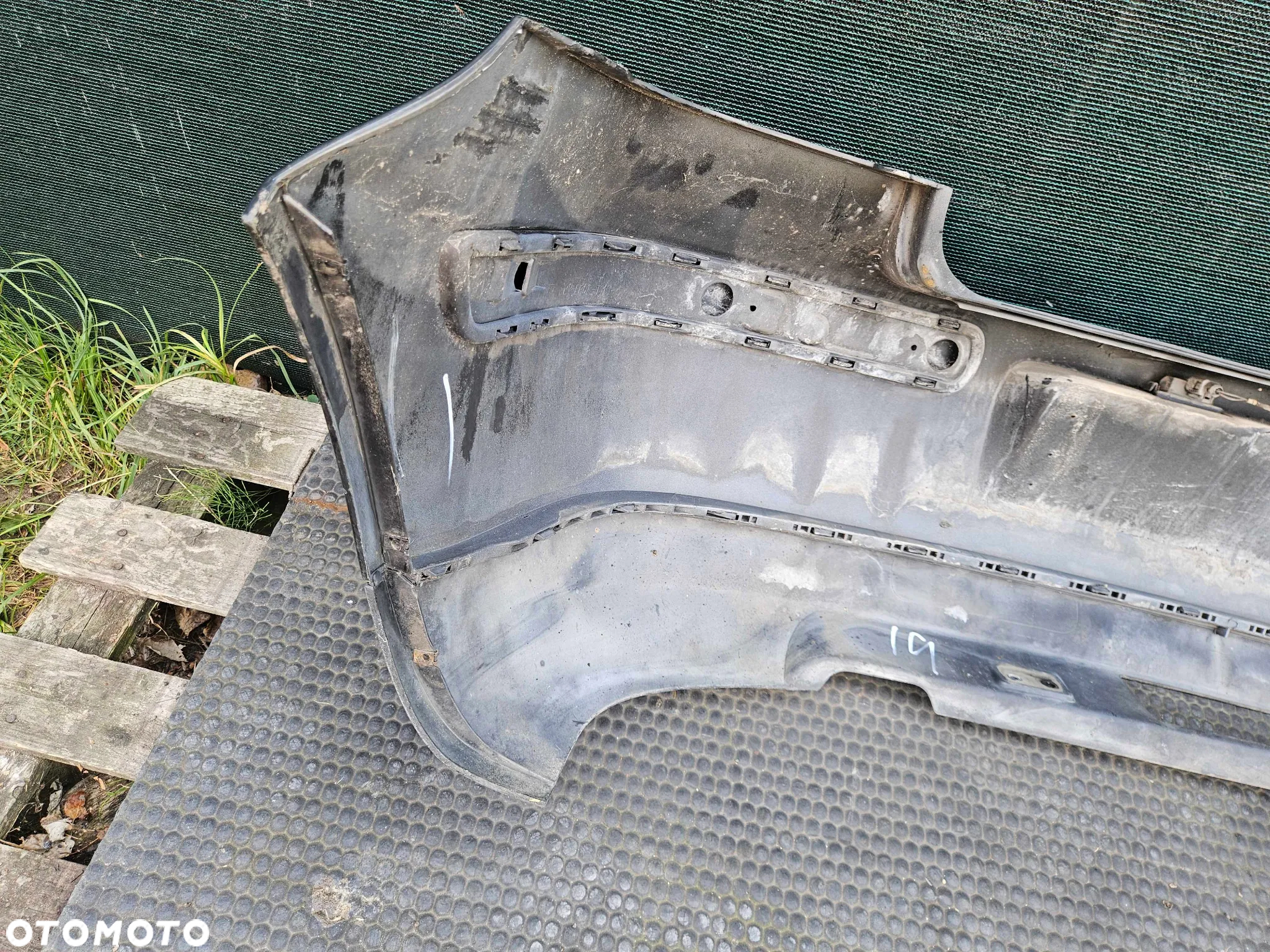 Zderzak Tył Tylny Czarny Podswietlanie Tablicy Lampki Spojler VW Golf IV 4 - 21