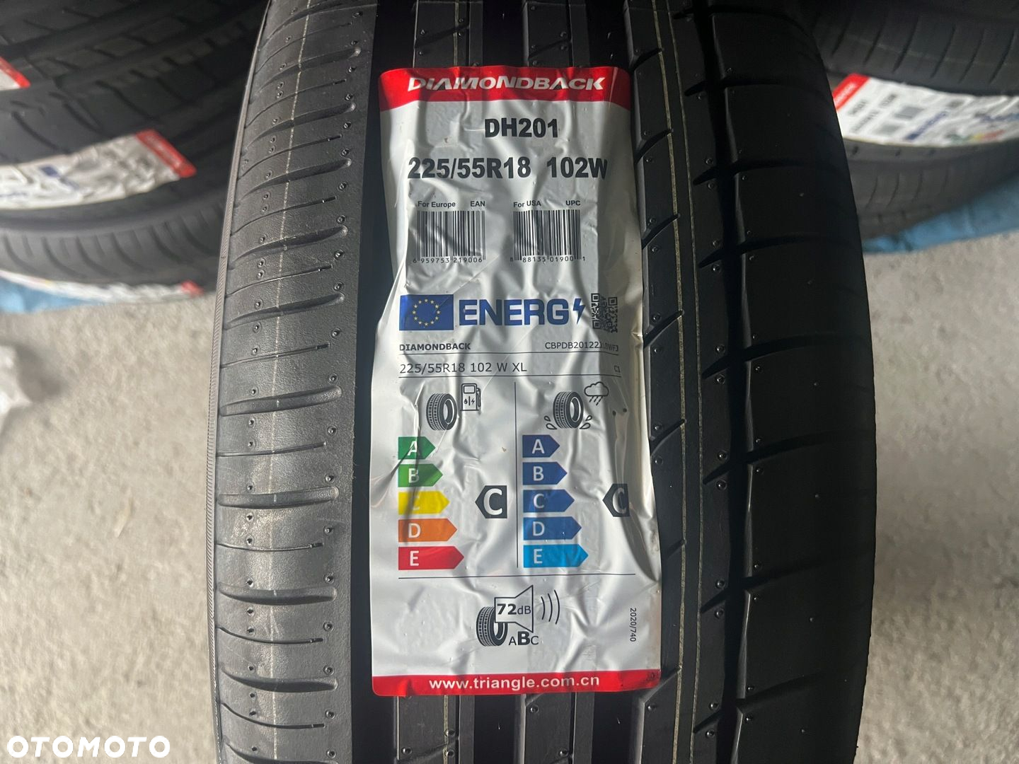 NOWE OPONY DIAMONDBACK DH201 225/55/18 225/55R18 102W 2021r - 2