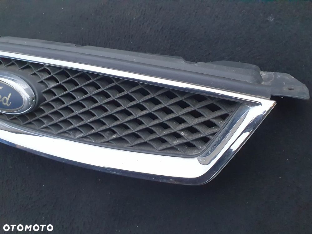 FORD FOCUS II MK2 GRILL CENTRALNY ATRAPA CHŁODNICY CHROM 4M51-8138-BB 4M51-8C436-AD - 3