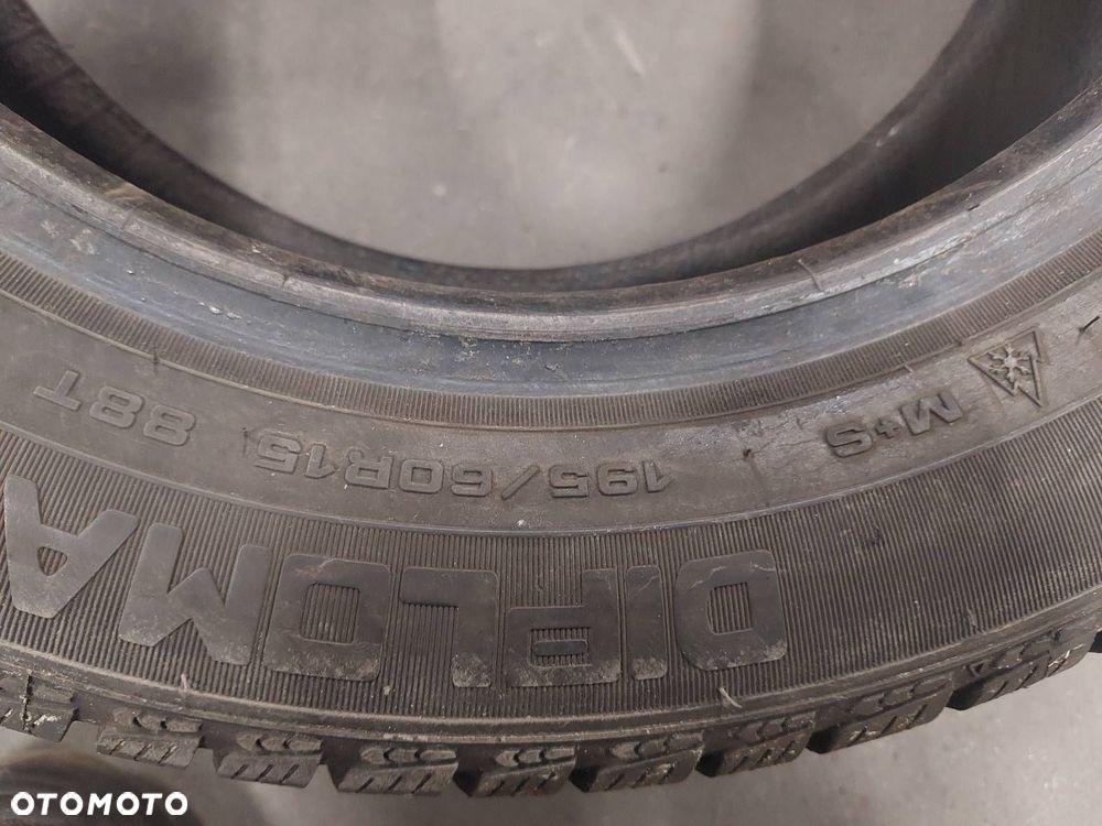 OPONY ZIMOWE 4 SZT 195/60R15 2021R DIPLOMAT WINTER ST - 9