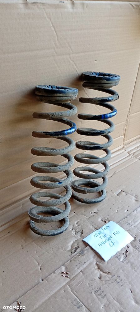 Sprężyny sprężyna tył tylne Hyundai I40 - 4