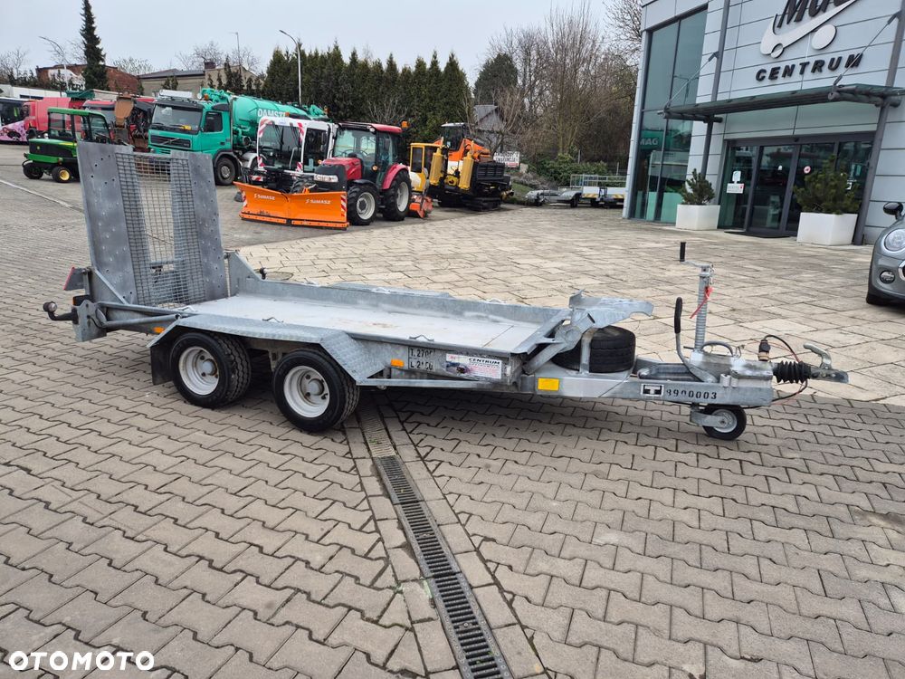 Ifor Williams GH 94 / 2700KG / PRZYCZEPKA DO MASZYN / ŁADOWNOŚĆ 2100KG / MOCNA STAL / 2 OSIE / NAJAZD STALOWY / NISKA KONSTRUKCJA / IDEALNA DO MASZYN I MINI KOPAREK - 3