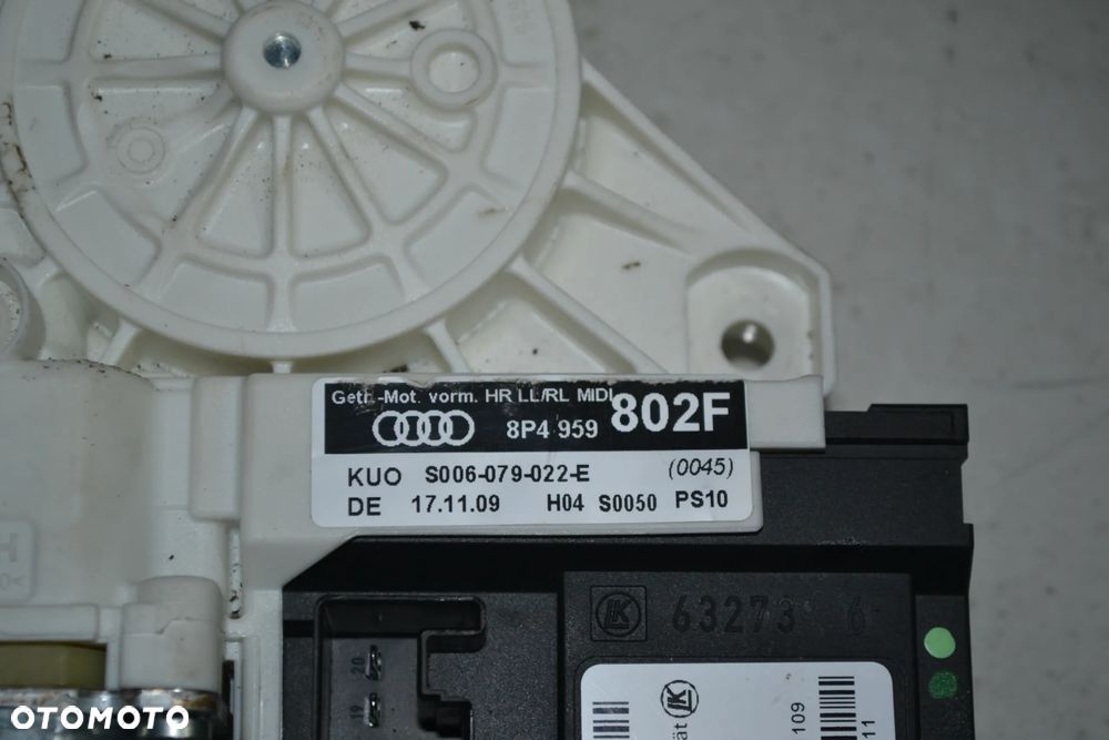 AUDI A3 8P LIFT SPORTBACK SILNICZEK MODUŁ SZYB TYŁ TYLNY PRAWY 8P4959802F - 2