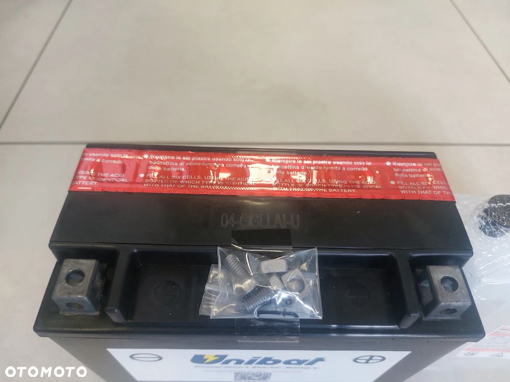 AKUMULATOR UNIBAT P+ CBTX20L-BS 12V 18AH 270A MOTOCYKLE SKUTERY QUADY - 4