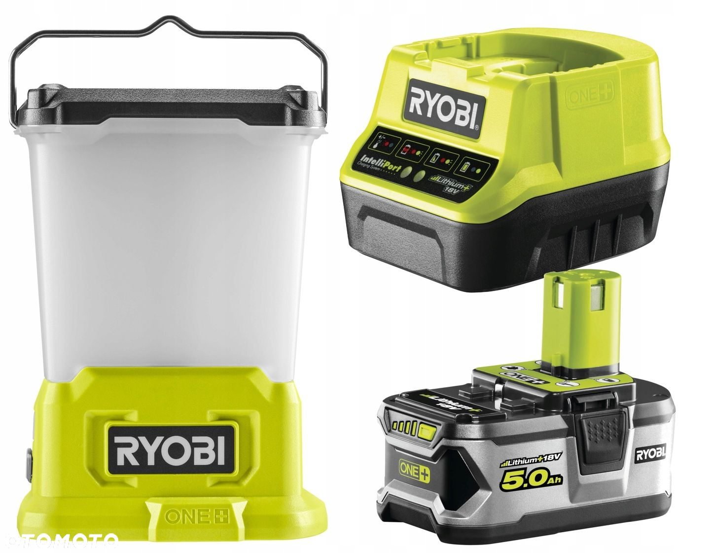 LAMPA LED BIWAKOWA LATARKA 850 Lm RYOBI RLL18 5Ah - 13