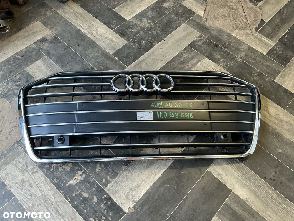 AUDI A6 S6 C8 4K0853651B GRILL ATRAPA - 7