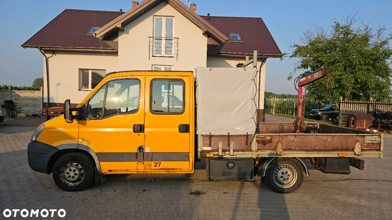 Iveco 35S14 HDS 830 kg doka dubel brygadówka - 2