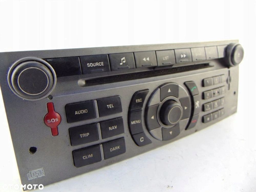 RADIO NAWIGACJA GPS PEUGEOT 407 (2004-2008) 96650244YP - 5